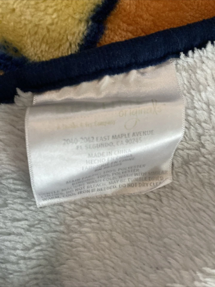 Manta Bebé Originales Hora de Dormir Estrellas Dragón Bandera Niños Lanzamiento Suave Seguridad Lovey Foto 3 de 4