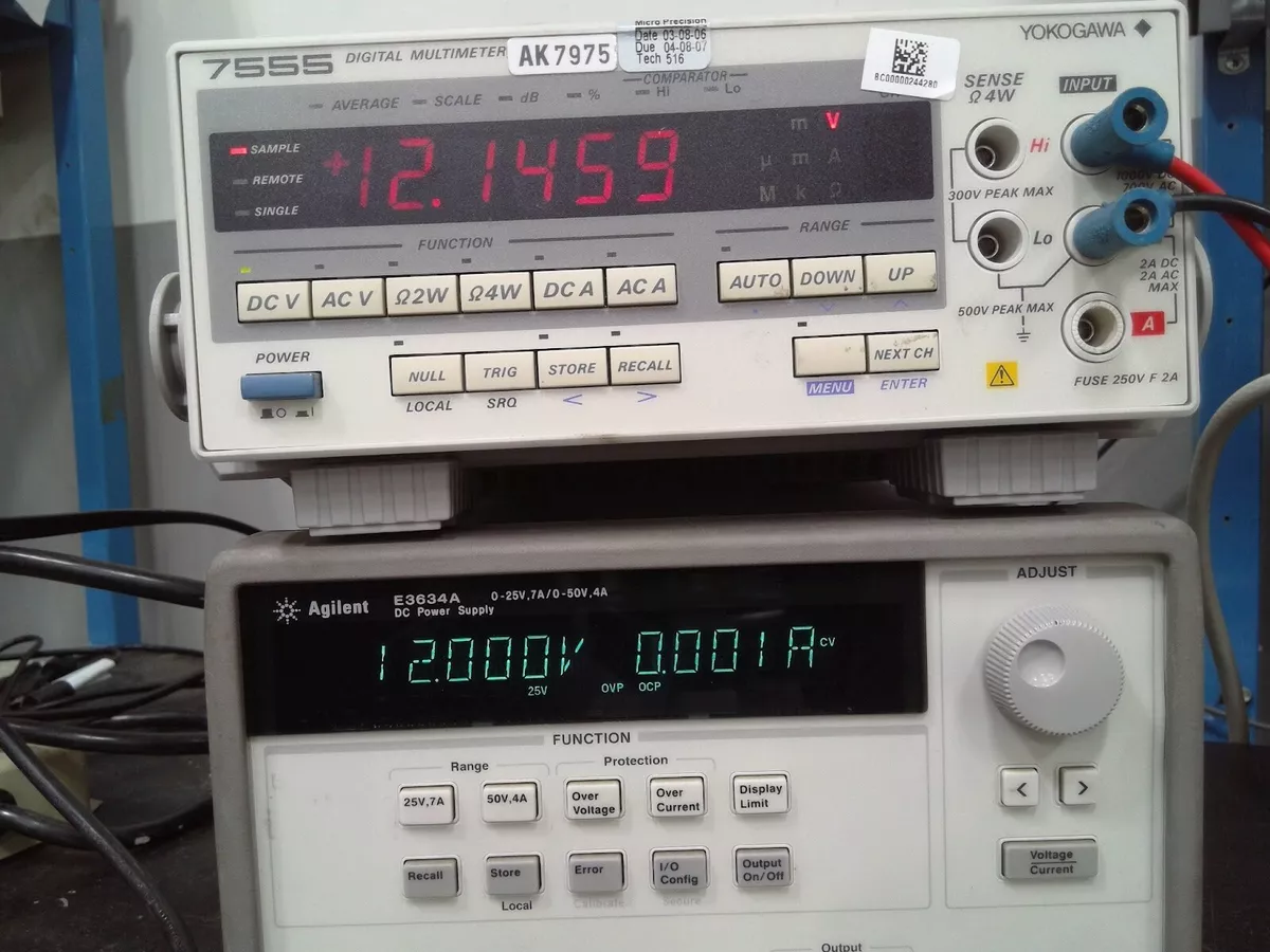 Yokogawa 7555 5 1/2 Digit Digital Multimeter