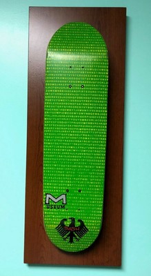SK8ology Deck Display FLOATING FRAME KIT.  MUSEUM QUALITY IN YOUR HOUSE! Cherry