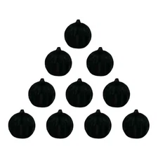 Widex Compatible Round Ear Tip Hearing Aid Domes, Pack of 10 Two Vent Domes