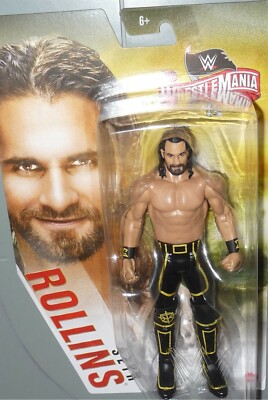 SETH ROLLINS WWE Mattel Wrestlemania 36 Basic Style Action Figure Toy DMG PKG