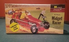 Monogram Midget Racer 85-0001 True Scale Classic New Sealed 2000 Card