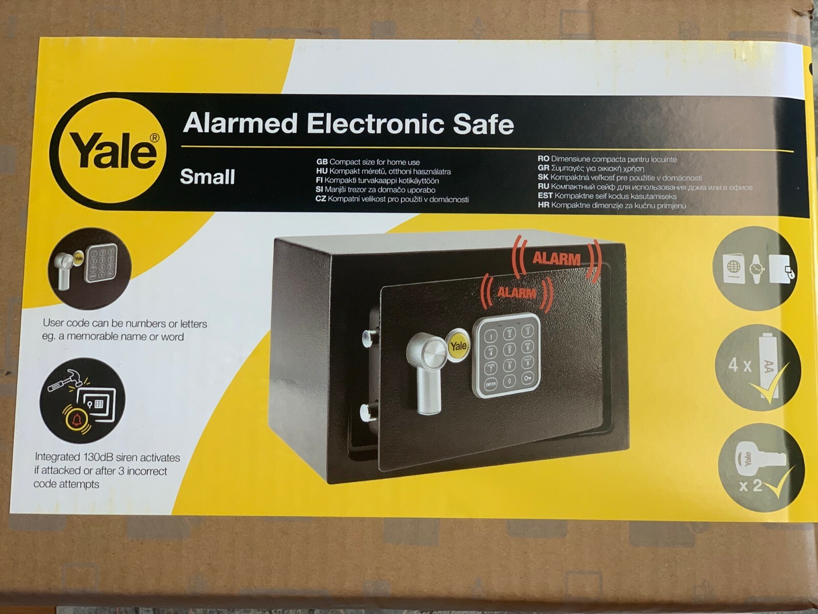 B&Q -  Value Alarmed SafeSmall - Image 2