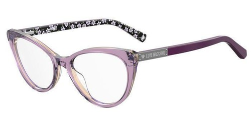 Moschino Occhiali da Vista MOL573 B3V Viola Cat Eye Donna | eBay
