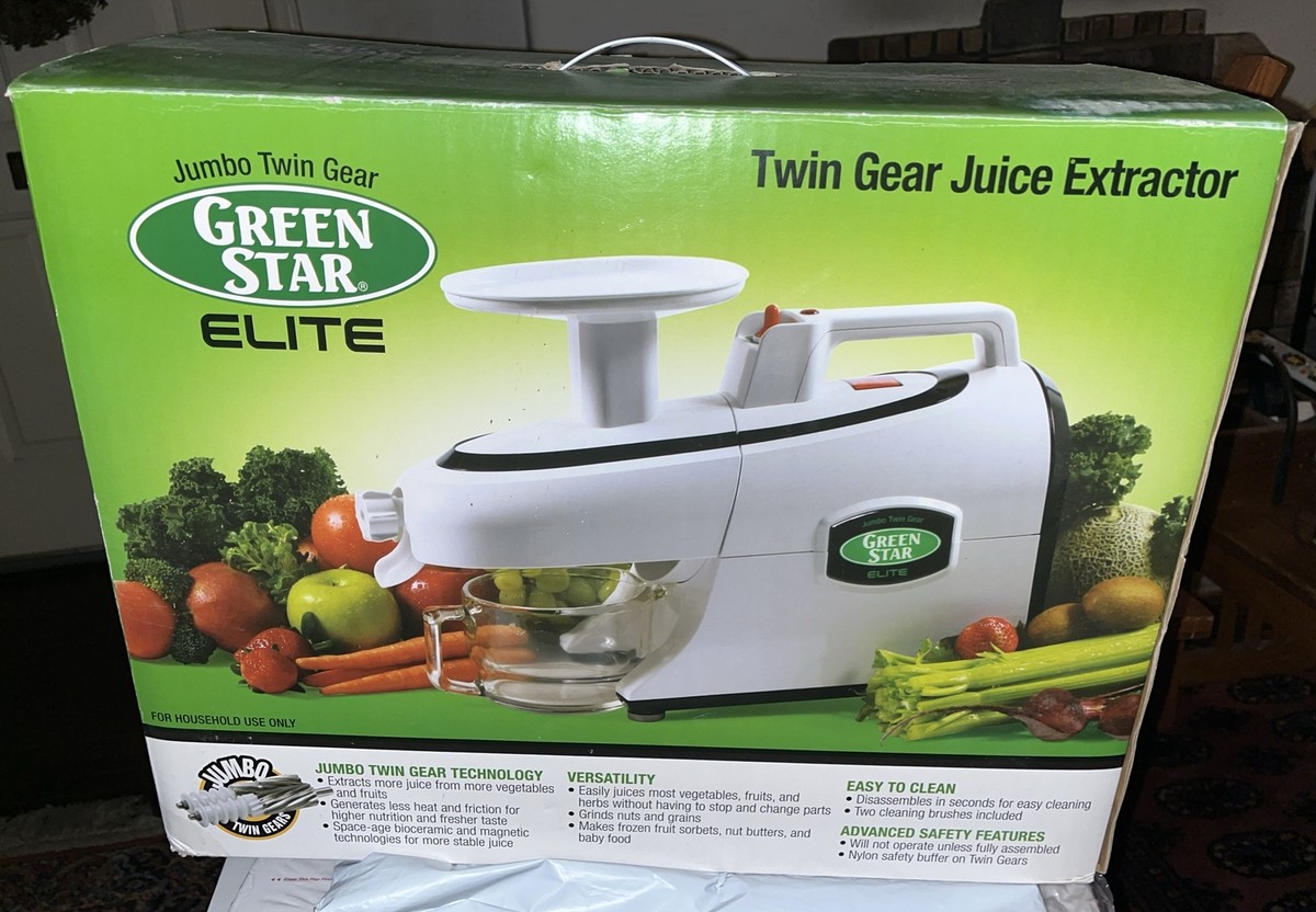 Tribest GSE-5000 Green Star Elite Slow Masticating Juicer Food
