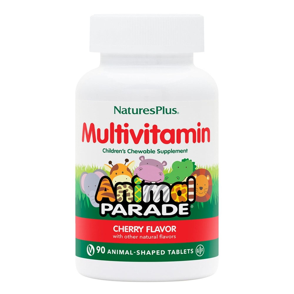 Animal Parade Multivitamin Children's Chewables - Cherry Flavor - 90 Animal-S...