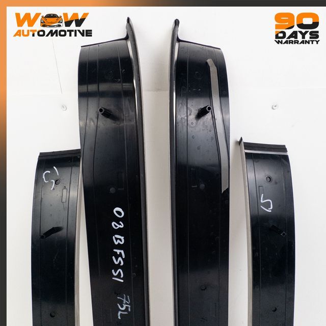 06-13 BENTLEY CONTINENTAL FLYING SPUR REAR FRONT OUTER DOOR STEP SILL SET OEM
