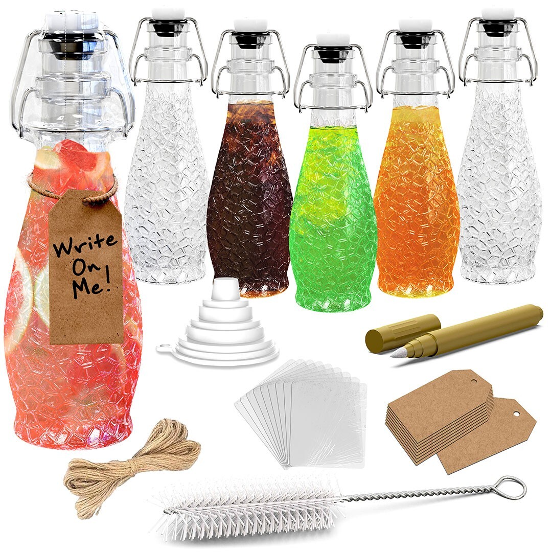 (pack Of 6) | Includes Funnel, Brush