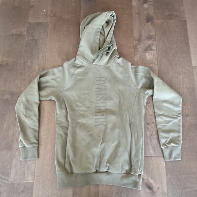 Gymshark Green/brown Hoodie Women’s Small Workout Athlete