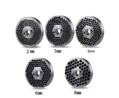 Variety Size Plate for Feed Pellet Machine Grinder Replacements 2mm--12mm