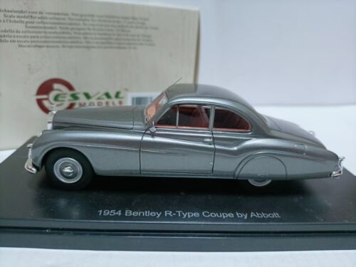 Esval Resin Mode l1/43 Bentley R-Type Coupe by Abbott 1954 Grey - Picture 2 of 5