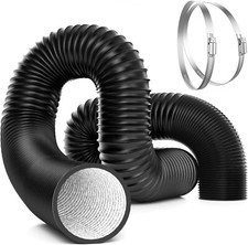 Vivosun Dryer Vent Hose 6 Aluminum Foil Ducting25ft Longfor Exhaust Duct Fan Vivosun Dryer Vent Hose 6 Aluminum Foil Ducting25ft Longfor Exhaust Duct Fan