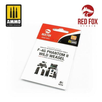 Red Fox 1/32 F-4G Phantom II ''Wild Weasel'' (for Revell kit) RFSQS-32013