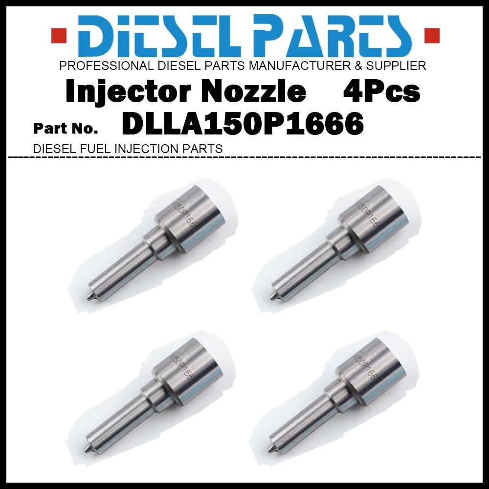4x Injector Nozzle 0433172022 DLLA150P1666 for GREATWALL