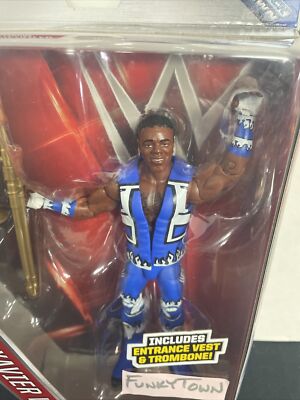 WWE WWF - Xavier Woods - Mattel Elite 42 New Day / Rare | eBay