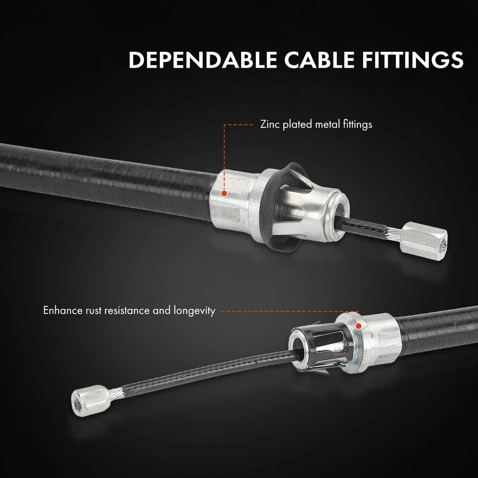 Nuevo cable de freno de estacionamiento trasero izquierdo y derecho para Ford Thunderbird 2004 Lincoln LS Foto 4 de 4