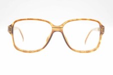 Vintage Terri Brogan 8614 11 Brown Square Glasses Eyeglass Frame NOS