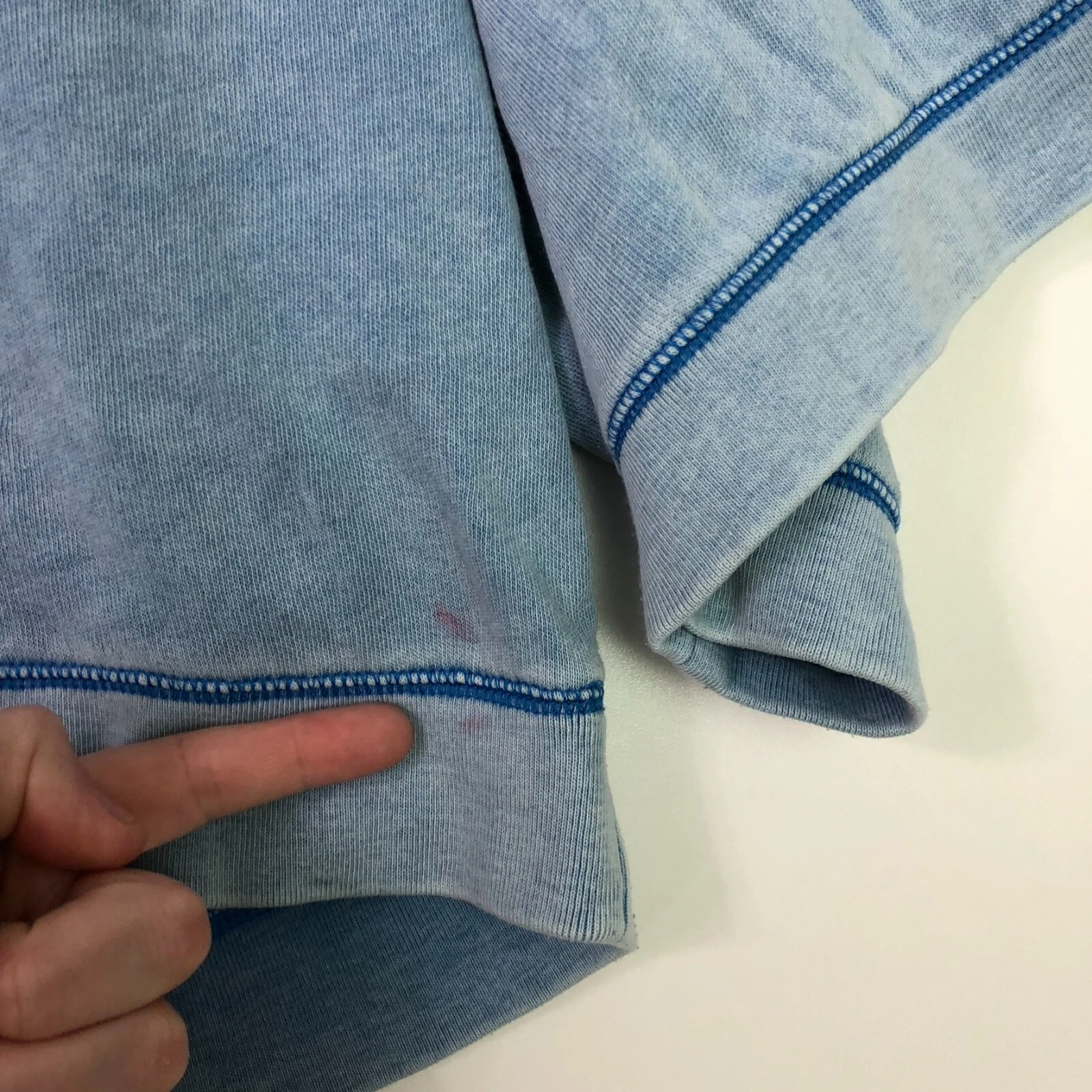 UNDERCOVER felpa kimono oversize love rosa victorias secret blu taglia media