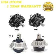 4PCS MOTOR & TRANS MOUNT FIT 2011 BMW 528I 3.0L NAT.ASP