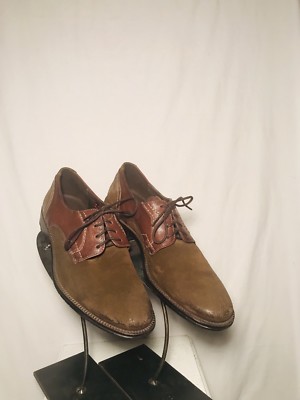 Lloyd Brown Suede Oxford Casual Dress Shoes Men
