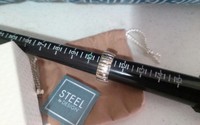 Qvc-->steel By Design Ring - Stainless Steel Links - Stretch - Size L (11) - Qvc-->steel By Design Ring - Stainless Steel Links - Stretch - Size L (11) -