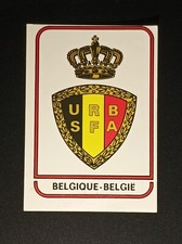 RARE! Badge BELGIUM FEDERATION #331 - ARGENTINA 78 sticker vignette PANINI 1978