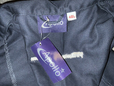 Apollo Overalls - Boiler Suit 46L withy Browns Coach-works Logo - Long 32'' Leg