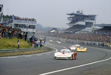 Nick Adams Martin Birrane Richard Jones, Spice SE87C Ford Le Mans 1988 Old Photo