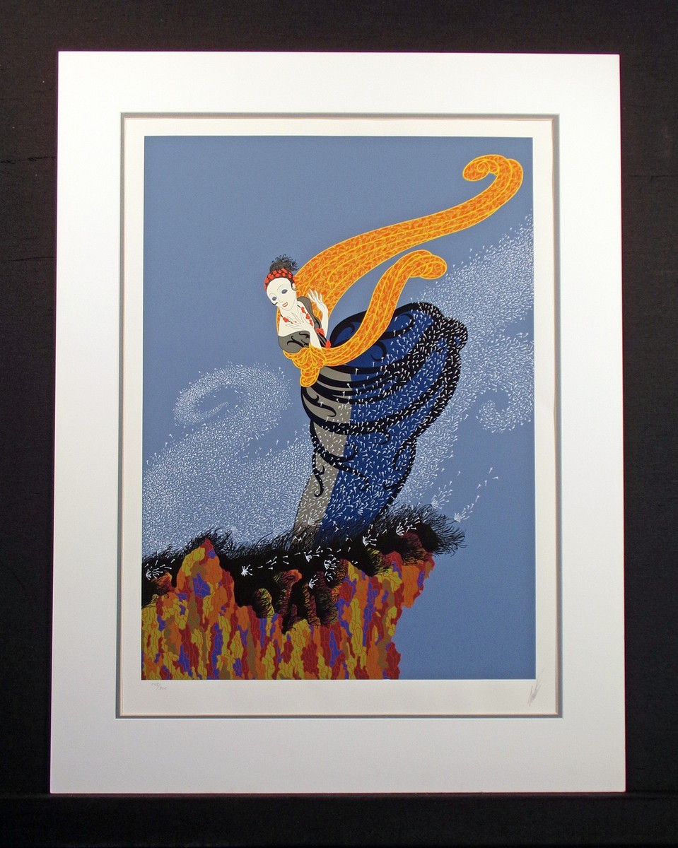 Erte 【Sunrise 】1992  lithograph60限定 s-l400.jpg