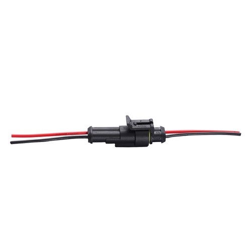10X Car Waterproof Electrical Wire Cable Connector Male Female 2Pin Way Plug Kit - Picture 8 of 8