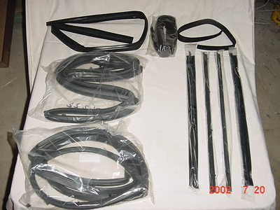 Door Seal Kit 10 Piece Both Doors Fits JEEP Wrangler YJ 87-95 1987-1995 NEW