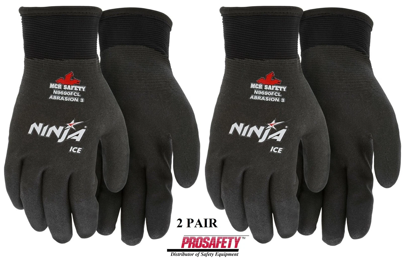 2- Ninja Ice Fully Palm Coated Insulated Cold Weather Winter Safety WORK GLOVES
Opens in a new windo