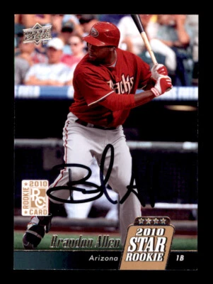 2010 Upper Deck - Brandon Allen - On Card Autograph - Image 1 of 2