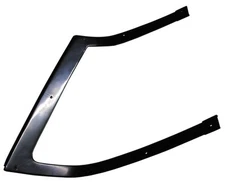 1964-1967 Corvette Molding Kit Interior Rear Window Coupe Unpainted Plastic Left