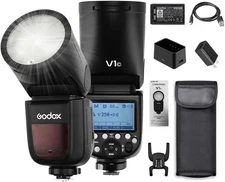 V1C Professional Flash Equipment Compatible with Canon EOS Series 1500D 3000D 5D