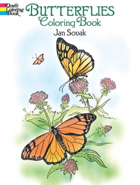 Butterflies Coloring Book by Jan Sovak (Paperback Book)