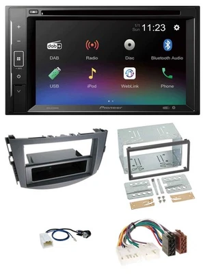 Pioneer Bluetooth MP3 USB 2DIN DAB DVD Autoradio für Toyota RAV 4 (2011-2013) - Bild 1 von 4