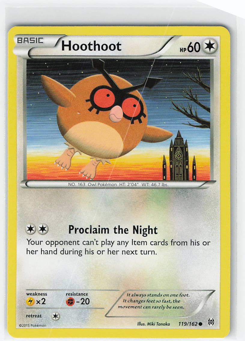 Hoothoot 119/162 XY - BREAKthrough NM