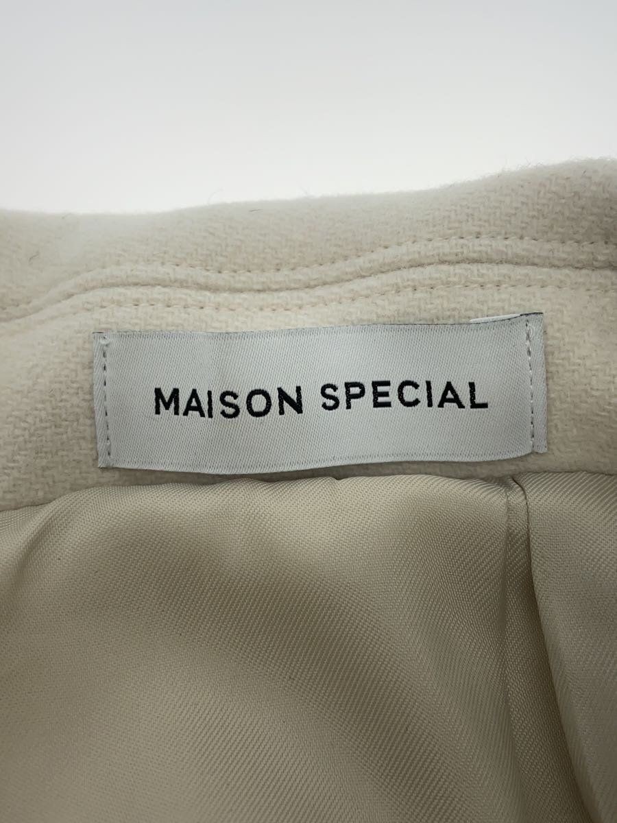 ALTRA MAISON SPECIAL altro cappotto M lana bianco 21212165111 Super140 Melton sopra