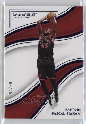 2022-23 Panini Immaculate Blue 8/25 Pascal Siakam #57 s3g