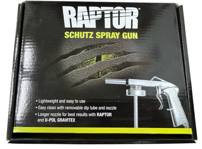 U-POL Raptor Gravitex Schutz Spray Gun | Truck Bed Liner Air Applicator