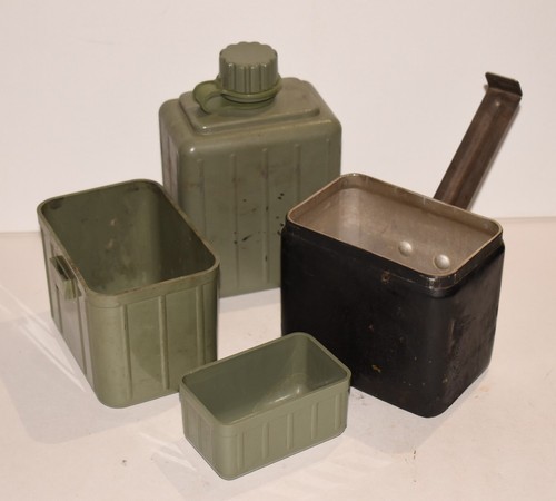 Vintage Yugoslavian Serbian Military Army Mess Kit