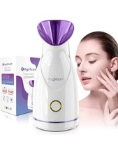 Nano Ionic Facial Steamer Professional Deep Cleaning Home Spa Purple