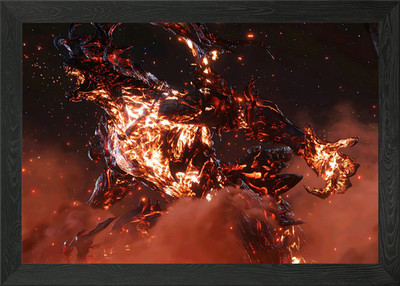 final fantasy Framed Wall Art Poster Canvas Print Picture