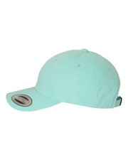 YP Classics Peached Cotton Twill Dad Cap Baseball Hat, Low-Profile