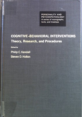 Cognitive Behavioral Interventions: Theory, Research, and Procedures Personality