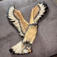 Fraser Art Osprey or Fish Hawk Bossons 1970 Sculpture Rare Vintage Wall Plaque