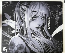 GLSSWRKS Kazemi Mousepad Premium Glass Blue Limited Edition 490x420mm From Japan