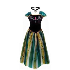 Princess Anna Coronation Dress Costume for Women - Size S (US 2-4)