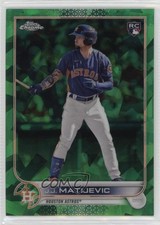 2022 Topps Chrome Update Sapphire Edition Green /75 JJ Matijevic #US297 0c2